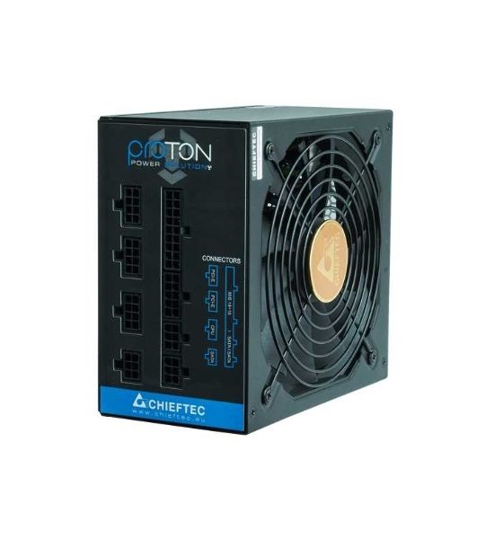 Блок питания Chieftec Proton BDF-650C, 650Вт, 80 PLUS Bronze, 140мм, модульный, черный
