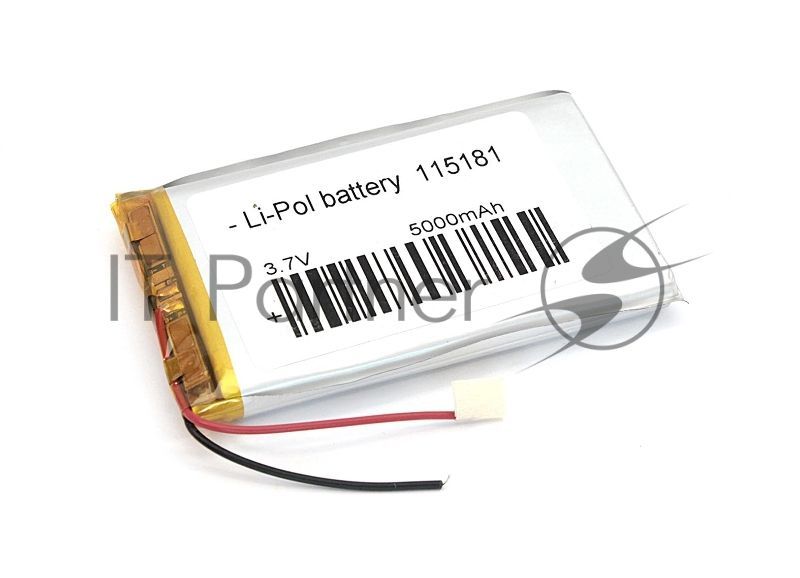 Аккумулятор Li-Pol (батарея) 11x51x81мм 2pin 3.7V/5000mAh