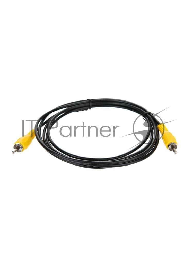 Кабель соединительный RCA (M) - RCA (M) черный 2m, Telecom <TAV4158-2M>