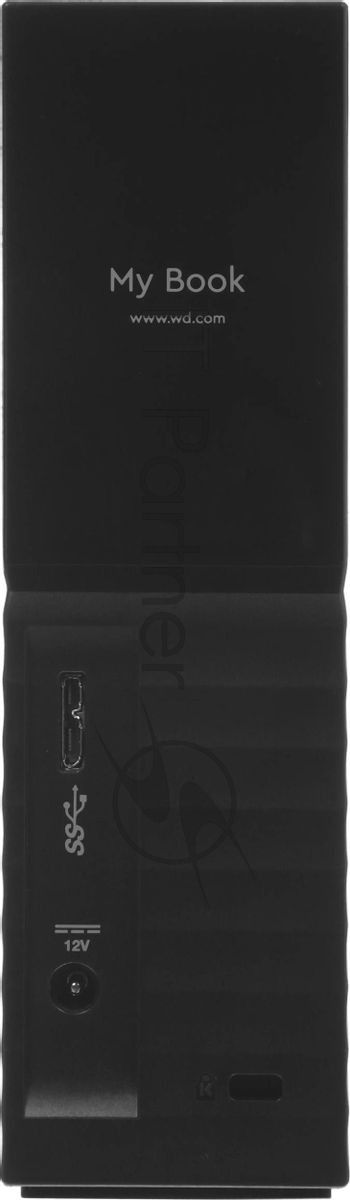 Внешний HDD Western Digital My Book WDBBGB0240HBK, 24Tb, USB 3.2 Gen 1 Type-A, 5400 rpm, черный