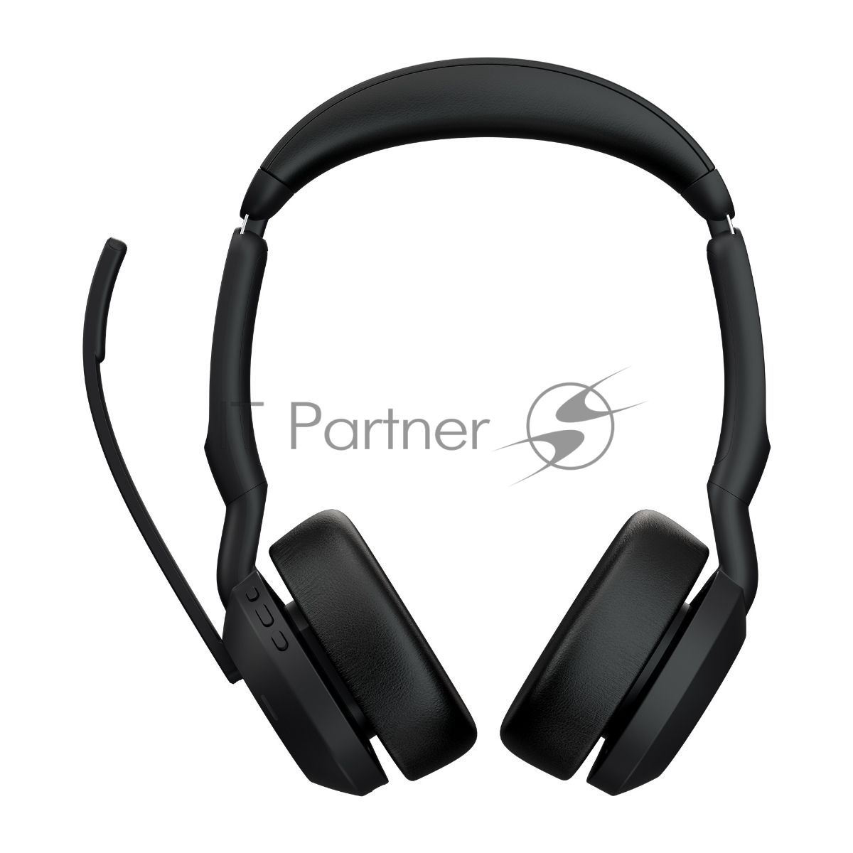 Гарнитура Jabra Evolve2 55 чёрный, беспроводная, Bluetooth, до 18 ч + стойка