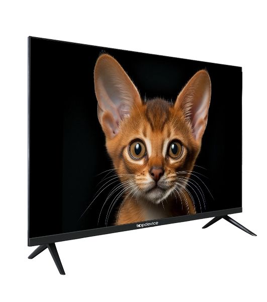 Телевизор TopDevice 32" TDHTV32YHD_BK черный DLED HD 60Hz Smart TV YaOS 1GB/8GB