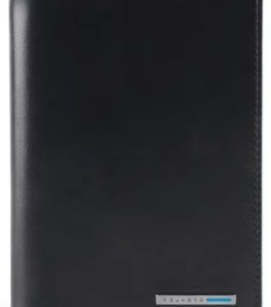 Обложка для документов Piquadro Blue Square PP5246B2R/N черный натур.кожа