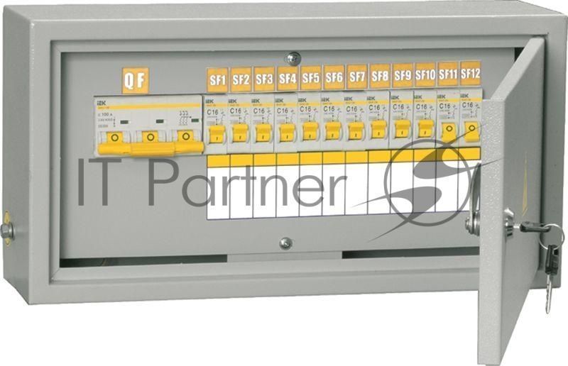 Щит ОЩВ-3-63-12-0 (ВВ63А 12х16А) IP31 IEK MSM10-3N-12-31