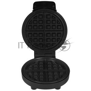 Вафельница BQ ST1009 черный/стальной, WAFFLE. 1000 Вт, приготовление 4 вафель одновременно, антипригарное покрытие панелей Non-Stick PRO, равномерный нагрев, теплоизолированная ручка, противоскользящие ножки, 2 индикатора работы: нагрева и питания, диапаз