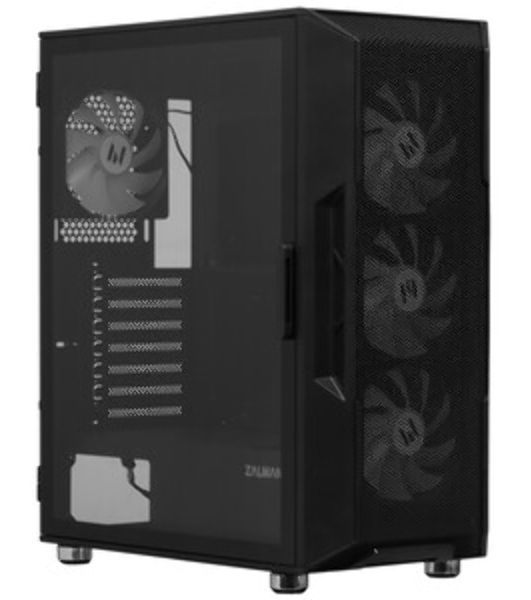 Компьютерный корпус ZALMAN MidiTower I3 NEO ARGb V2 black (ATX, без БП, 2xUSB3.0, 4x120мм ARGb) (Zalman i3 NEO ARGb V2 Black)
