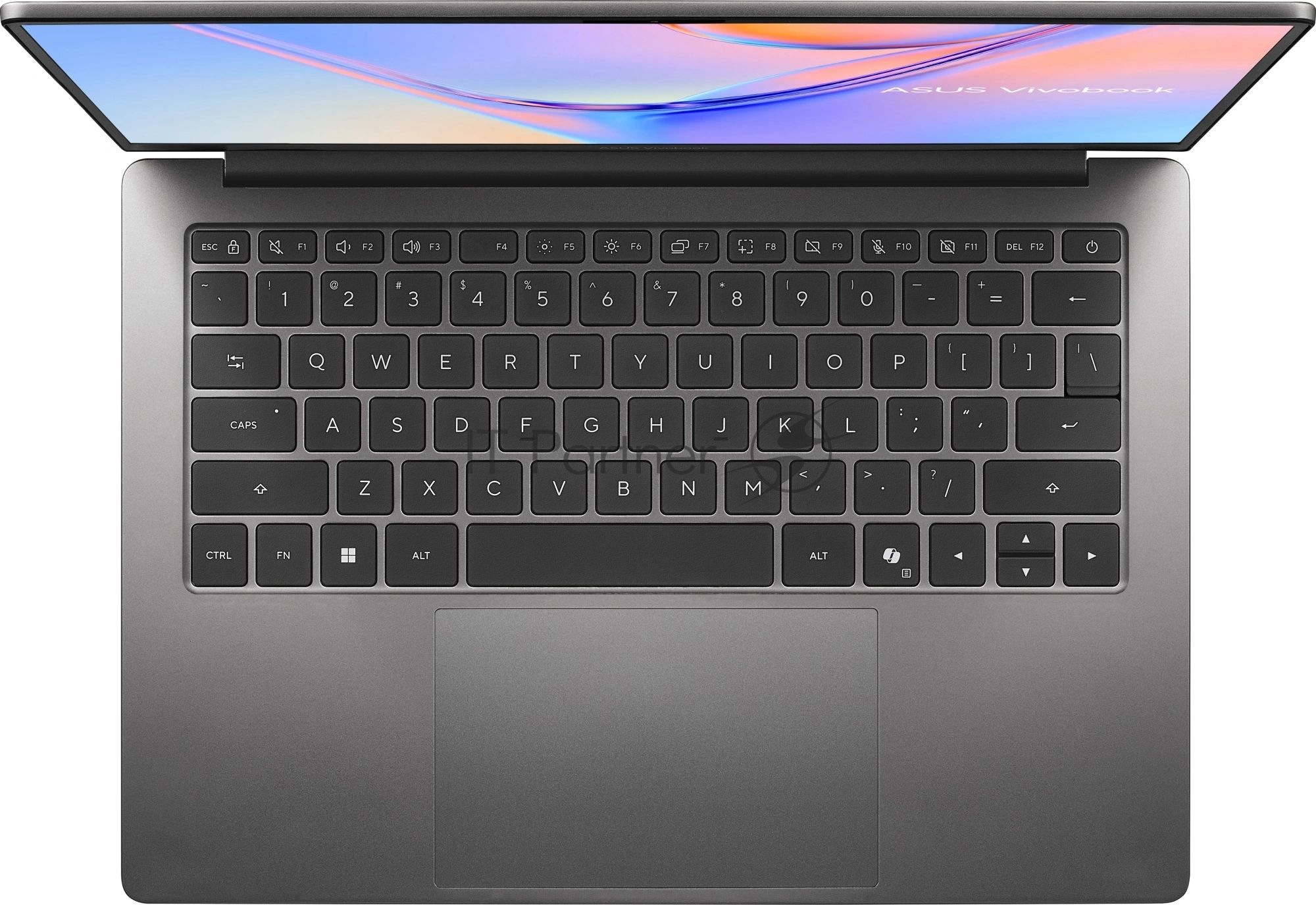 Ноутбук Asus VivoBook S14 S5452MA-TM107 Core 7 350 16Gb SSD256Gb Intel Graphics 14" IPS WUXGA (1920x1200) без ОС grey WiFi BT Cam (90NB1991-M00980)