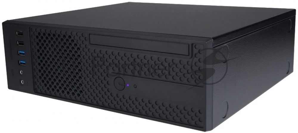 Компьютерный корпус Slim Desktop INWIN CJ708BL IP-S265AU7-2 80plus Bronze, U3*2+U2*2+A(HD)+TYPE 3.1C + FAN 80*15мм + intrusion switch INWIN Slim Case