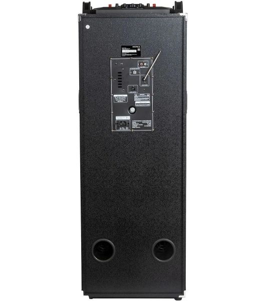 Минисистема SUPRA SMB-2150 черный 1200Вт FM USB BT SD (в комплекте: активн.+пассив.колонки)