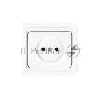 Розетка 1-м СП Валери 16А IP20 бел. Universal В0022