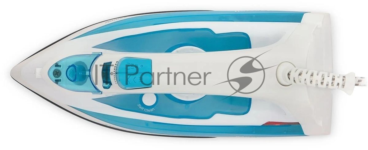 Утюг Maxwell MW-3055B белый/голубой 2200W