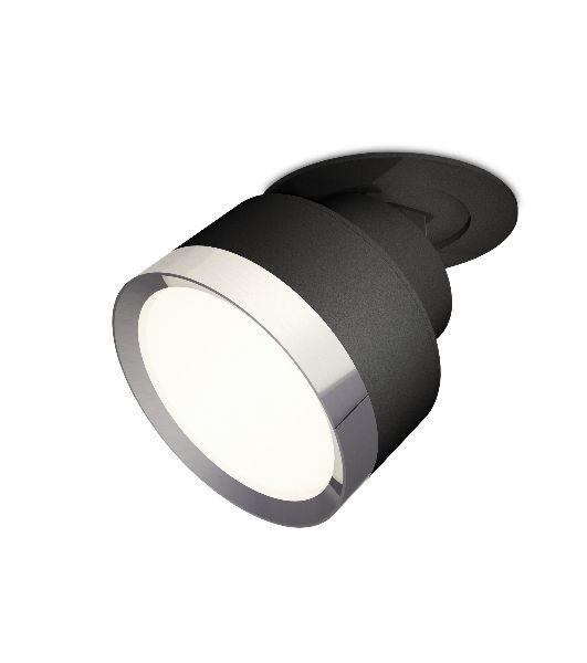 Светильник Ambrella Light XM8102501 SBK/PSL черный песок/серебро полированное GX53 (A2242, A2106, C8102, N8118)