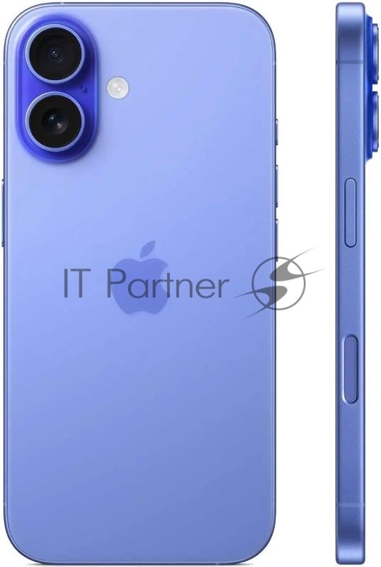Смартфон Apple iPhone 16, 8/256Gb, ультрамарин