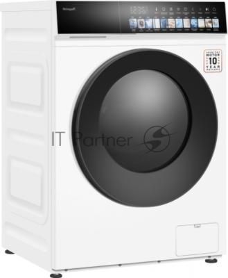 Стиральная машина Weissgauff WMD 59211 Touch Inverter белая, загрузка фронтальная 10.5кг, 1200 об/мин., класс: A+++