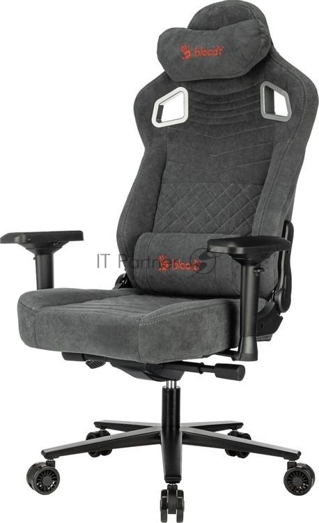 Кресло A4Tech Bloody GC-660 серый, ткань