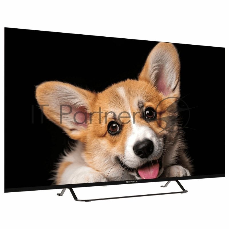 Телевизор TopDevice 50'' TDTV50CS03U_BK черный UHD Smart YaOS 1.5GB 8GB