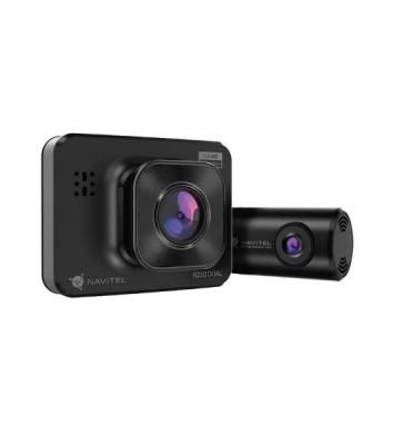 Видеорегистратор Navitel R250 DUAL DVR, 1920x1080, 2", с камерой заднего вида, G-сенсор, датчик движения