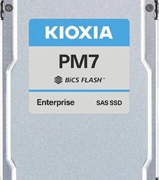 Накопитель SSD Kioxia PM7-R, 3840Gb, 2.5", SAS 24G, R/W 4200/3650