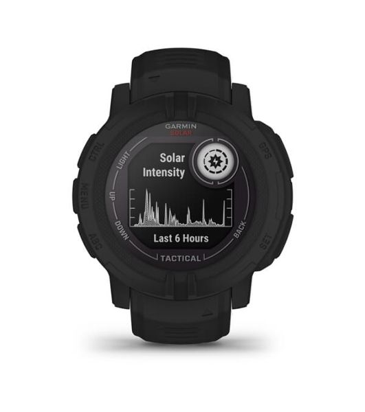Умные часы Garmin Instinct 2 Solar Tactical, 1.1" MIP, Wi-Fi, Bluetooth, NFC, GPS, IP68, черный