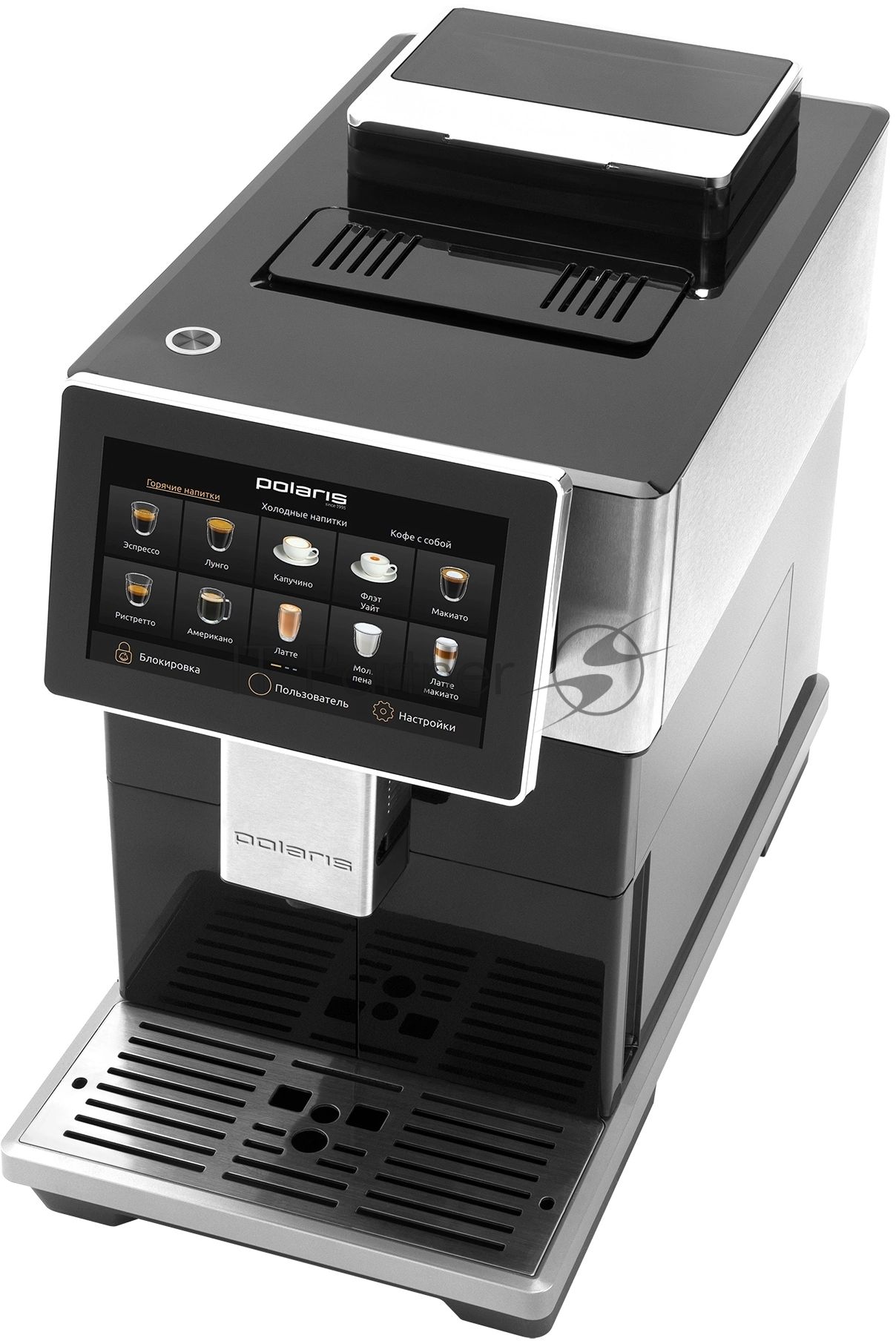 Кофемашина Polaris PACM 2081AC WIFI IQ Home 1450Вт черный