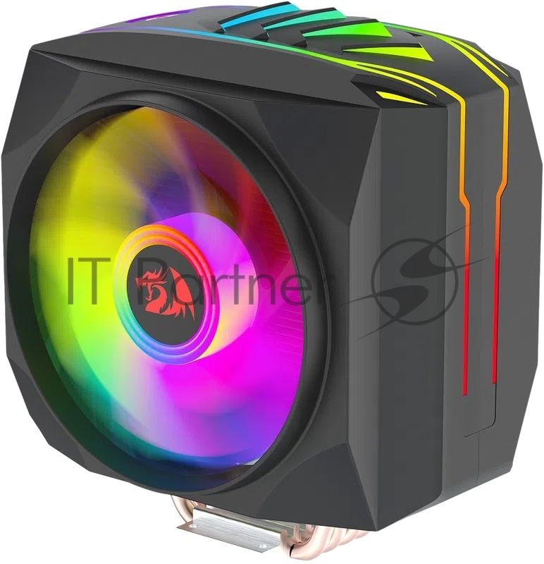 Кулер Redragon Balder Dual-fan CC-2199 серый 120мм алюминий+медь 1800rpm 35.2db 4-pin 180W