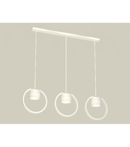 Светильник Ambrella light XB9106155/3 SWH/FR белый песок/белый матовый GX53 (C9106, N8401)