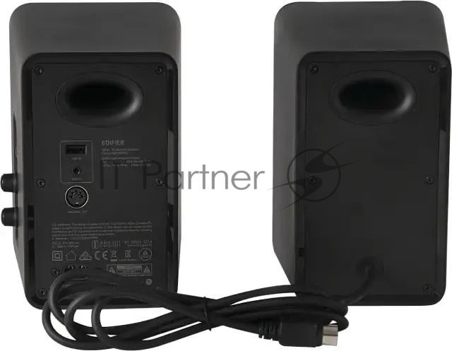 Акустическая система Edifier QR30 2.0 черный 30Вт