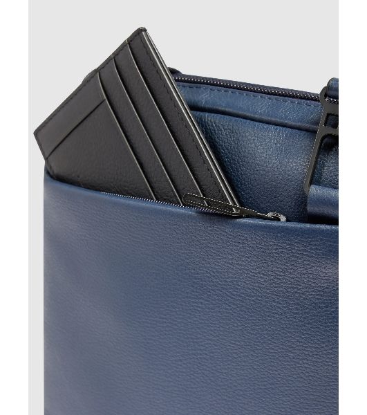 Сумка мужская Piquadro Russel CA3084W137/BLU синяя натур.кожа