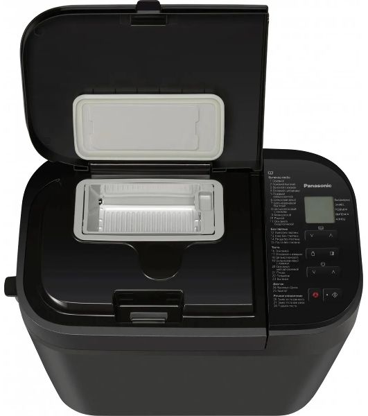 Хлебопечка Panasonic SD-R2530KTS черный, 550 Вт, 1.1 кг, 28 программ