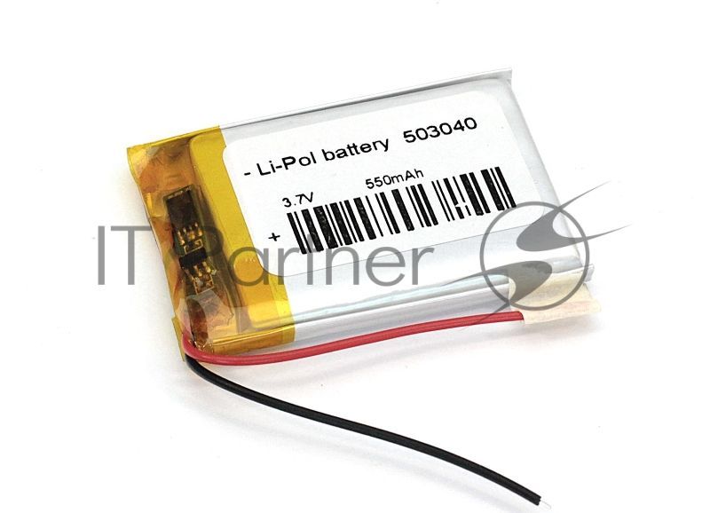Аккумулятор Li-Pol (батарея) 5x30x40 мм 2pin 3.7V/550mAh