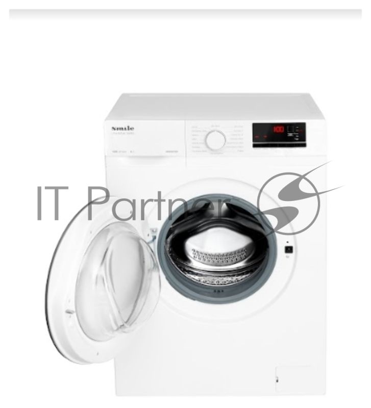 Стиральная машина Smile SWMMV 6W1000 белый, загрузка фронтальная 6 кг, 1000 об/мин, класс: А+