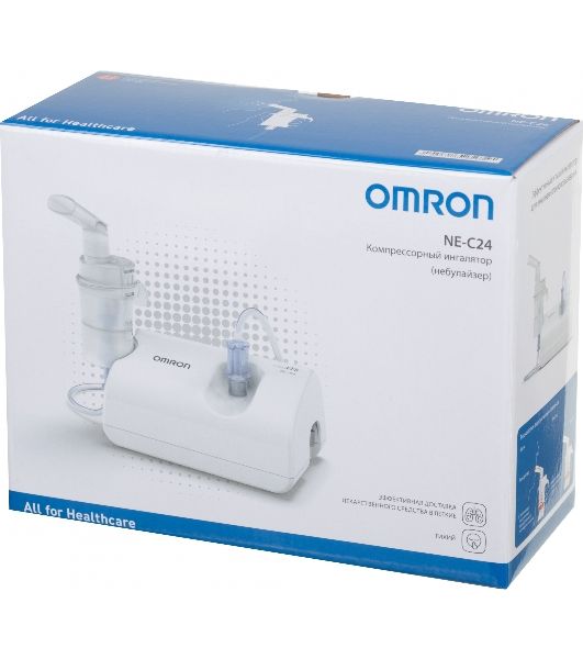 Ингалятор OMRON NE-C24 (NE-C801S-RU) компрессорный