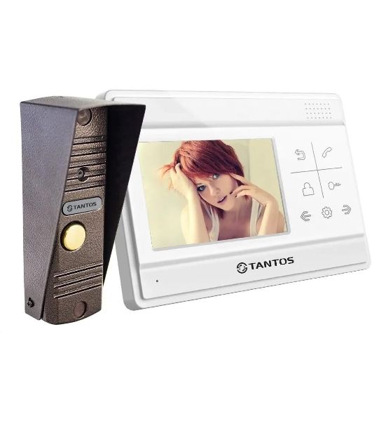 Комплект домофона Tantos Lilu kit белый