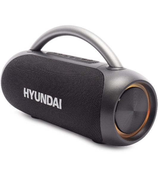 Колонка портативная Hyundai H-PS1026 черный 40W 2.0 BT 10м 1800mAh