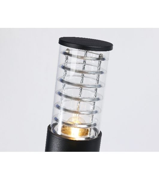 Светильник Ambrella light ST2536 BK/CL черный/прозрачный IP54 E27 max 40W D108*800