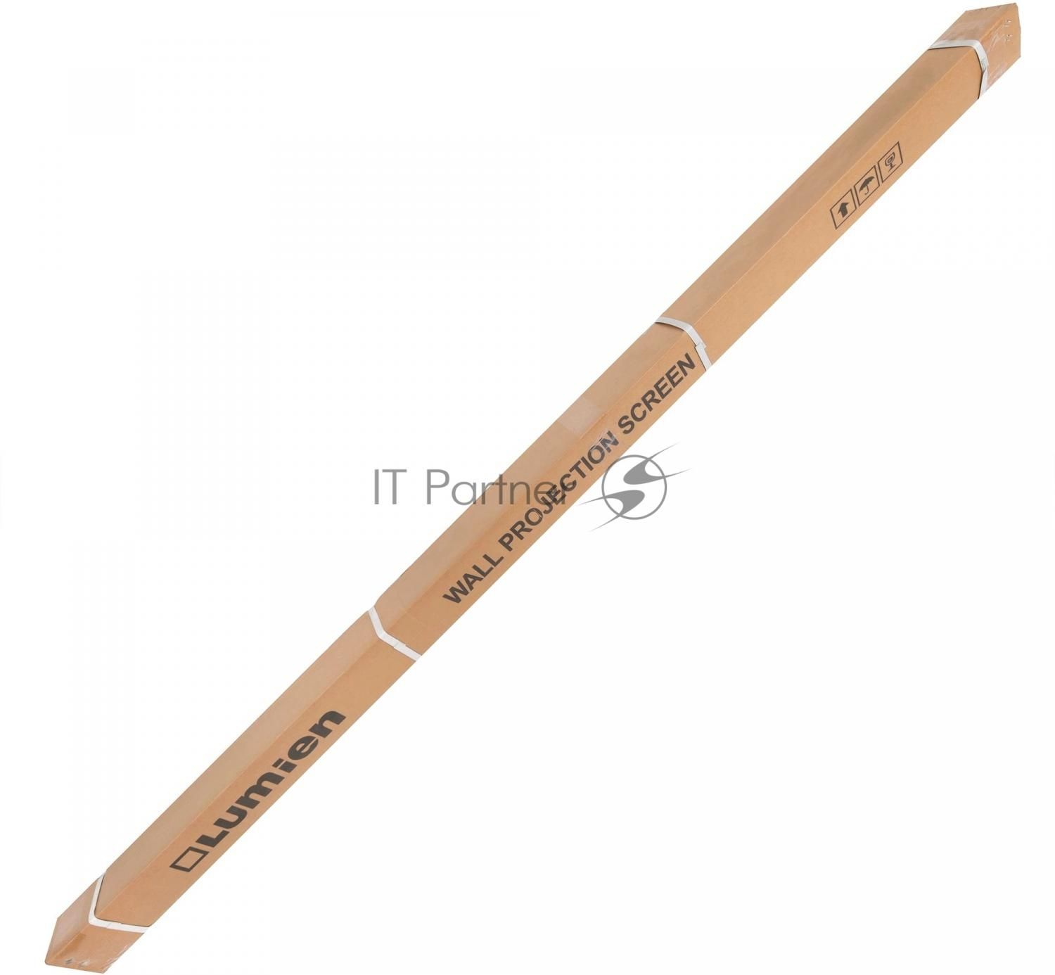 Настенный экран Lumien LEP-100126 Eco Picture 137х192см (рабочая область 104х186 см) (84") Matte White верх.кайма 30 см, восьмигранный корпус, возможность потолочн./настенного крепления, 16:9, цвет корпуса белый (треугольная упаковка)