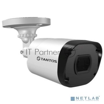 Tantos TSi-Peco25F (3.6)  2 мегапиксельная уличная цилиндрическая IP камера с ИК подсветкой, 1920х1080х20к/с, 1280х960х25к/с, 1/2.9” F23 CMOS сенсор c прогрессивным сканированием
