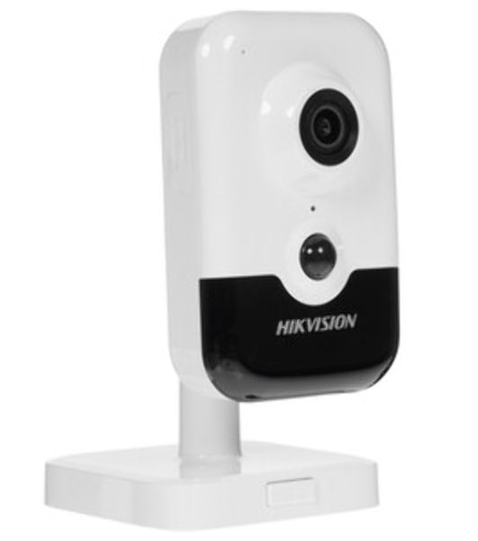 Компактная IP-камера Hikvision 4Мп с W-Fi и EXIR-подсветкой до 10м 1/3" Progressive Scan CMOS; объектив 4мм; угол обзора 78°; механический ИК-фильтр; 0.01лк@F1.2; сжатие H.265/H.265+/H.264/H.264+/MJP