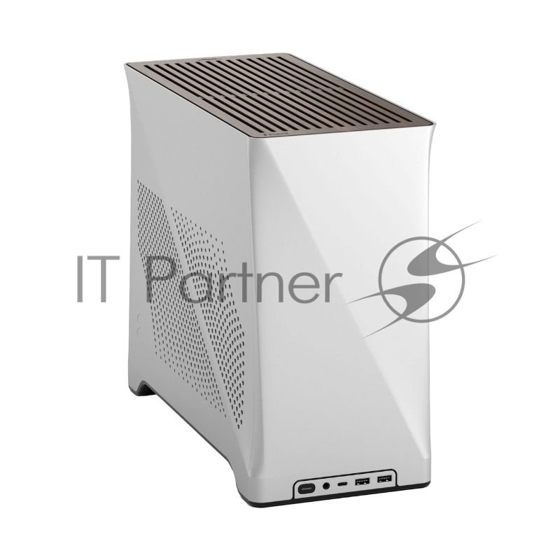 Компьютерный корпус без блока питания Fractal Design Era 2, SFF, 2x120мм, 2xUSB-A 3.0 + 1xUSB 3.2 Type-C, SFX PSU Support, mITX Silver