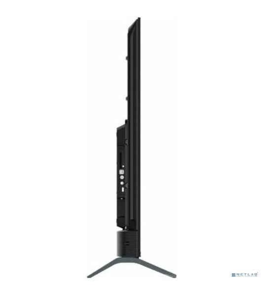 Телевизор Haier 55" DH1VMZD01RU серый QLED 4K UHD 60Hz Smart TV Android TV 2GB/16GB
