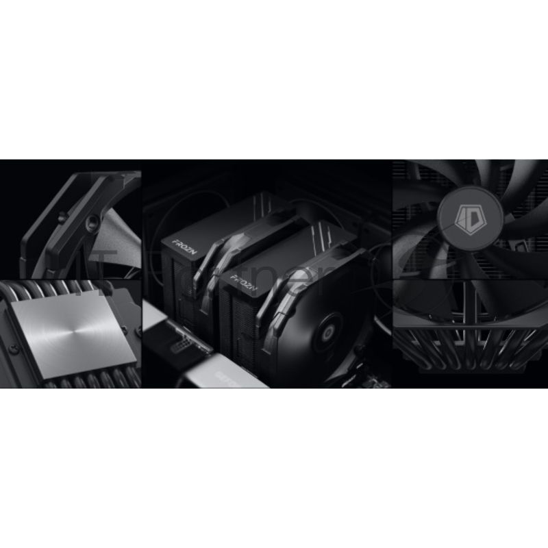 Устройство охлаждения(кулер) ID-Cooling Frozn A720 черный 140мм алюминий+медь 2000rpm 33.5db 4-pin 300W 163мм