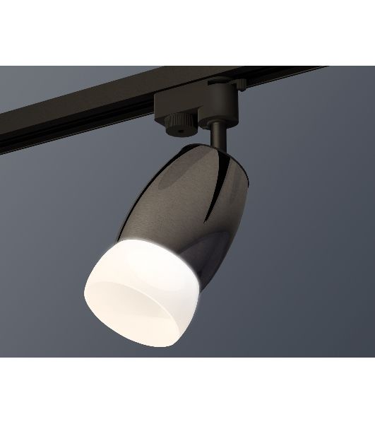 Светильник Ambrella light XT1123014 DCH/SBK/FR черный хром/черный песок/белый матовый MR16 GU5.3 (A2521, C1123, N7177)