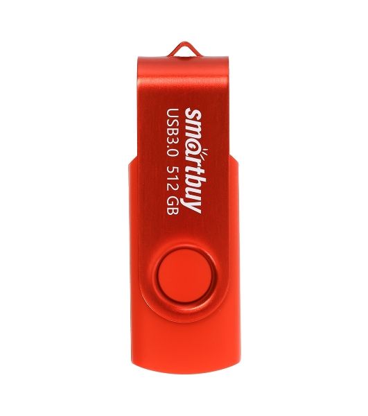 Флешка USB UFD 3.0/3.1 SmartBuy 512 Gb Twist Red (SB512 Gb3TWR)