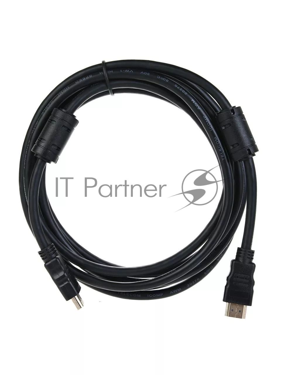 Кабель HDMI-19M - HDMI-19M ver 2.0+3D/Ethernet,2 фильтра 3m Telecom
