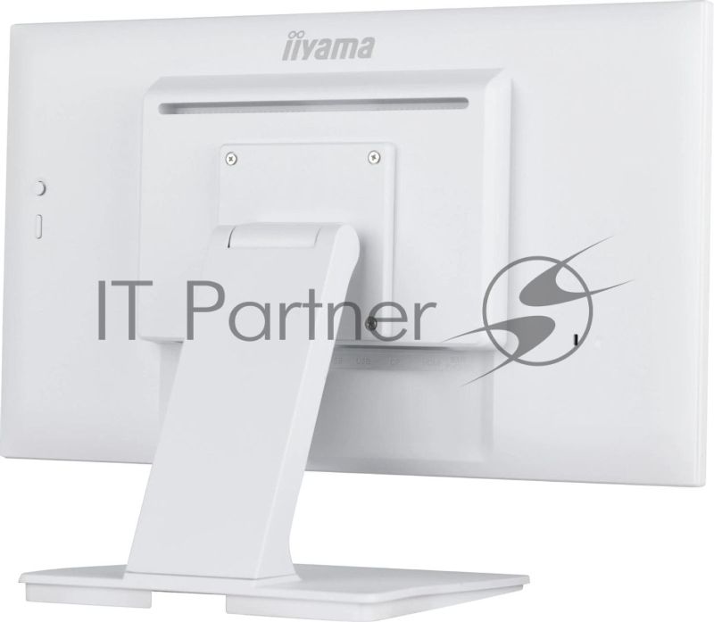 Монитор 21.5" Iiyama ProLite T2252MSC-W2 IPS 1920x1080, 75 Гц, 5 мс, 16:9, 250 кд/м², HDMI 1.4, DP 1.2, USB Hub, сенсорный экран, динамики (2x1 Вт), белый