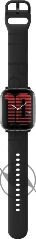 Смарт-часы Amazfit Active A2211 35.9мм 1.75" AMOLED корп.черный рем.черный разм.брасл.:135-190мм (1746349)