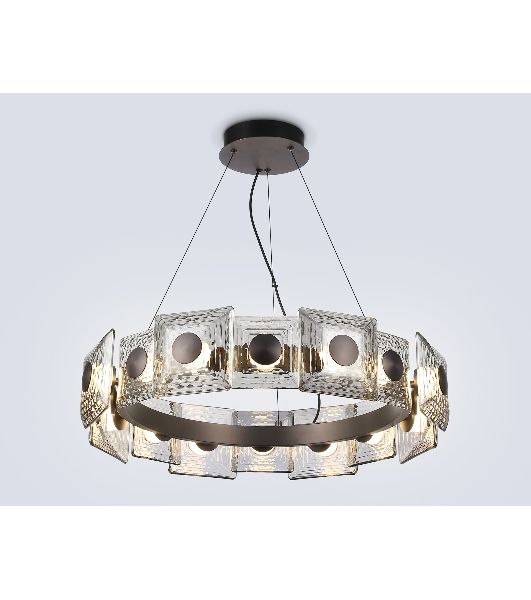 Светильник Ambrella light LH31030 GR/SM серый/дымчатый 72W 3000K D700*150