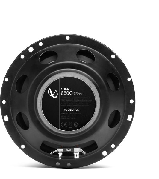 Колонки автомобильные Infinity Alpha 650C 315Вт 91дБ 4Ом 16.5 см (6 1/2дюйм) (ком.: 2 кол.) компонентные двухполосные