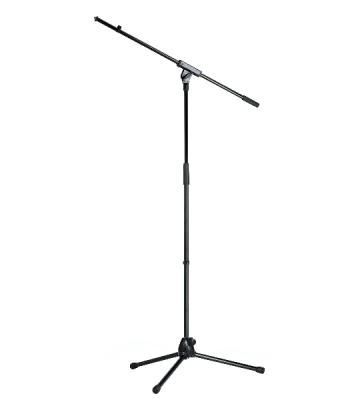 Микрофонная стойка "журавль", чёрная, 900-1600 мм K&M 21070-300-55