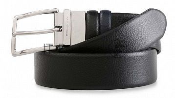 Ремень мужской Piquadro Modus CU4209MO/NBLU, черный/синий, натур.кожа